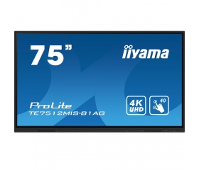 IIYAMA ProLite TE7512MIS-B1AG 75" Interactive 4K U