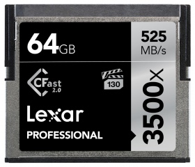 Lexar CFast Pro 64GB 3500x