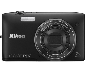Nikon COOLPIX S3500 Fekete