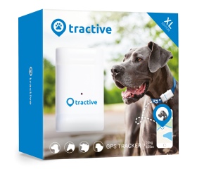 Tractive GPS XL nyomkövető nagytesű kutyákhoz
