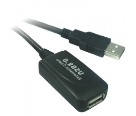 Wiretek USB2.0 hoszabbító 5m