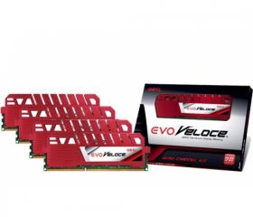 Geil EVO Veloce Red DDR3 PC12800 1600MHz 16GB KIT4