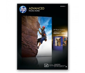 HP Advanced fényes 25 lap 13x18 cm szegély nélküli
