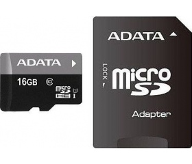 Adata Premier microSDHC CL10 16GB + adap.