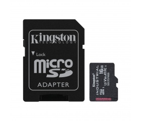 Kingston Industrial microSDHC 16GB + adapter