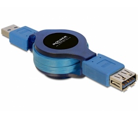 Delock USB 3.0 visszatekerhető hosszabbító kábel