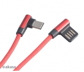 Akasa megfordítható USB 2.0 Type-A - Type-C kábel