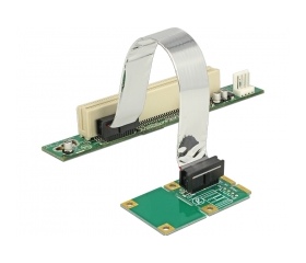 Delock Riser Mini PCIe -> PCI 32 Bit / 5V baloldal