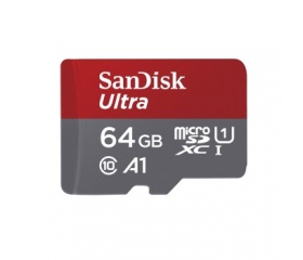 SANDISK microSDXC Ultra 64GB UHS-I A1 +Adapt.