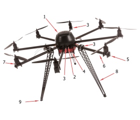 Interspect UAV B oktokopter