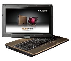 Gigabyte T1028C Touchscreen 10,1" Barna