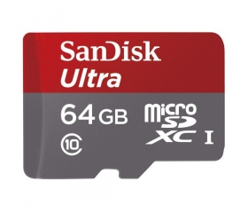 SANDISK microSDXC Ultra 64GB Android 80MB/s UHS-I