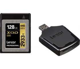 Lexar Professional XQD 128GB 2933x + kártyaolvasó