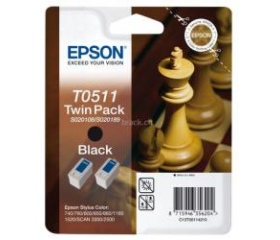 Epson tintapatron C13T05114210 Twinpack fekete