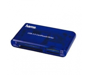 Hama USB 2.0 Kártyaolvasó 35in1 kék