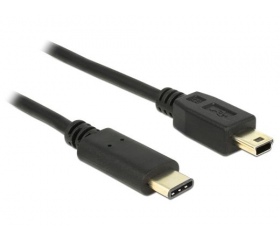 Delock USB 2.0 Type-C > Mini-B 2m