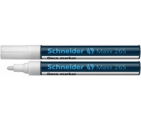 Schneider "Maxx 265" Krétamarker, 2-3 mm, fehér