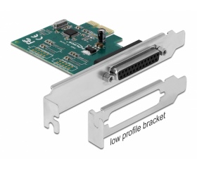 Delock PCI Express Card to 1 x Párhuzamos IEEE1284