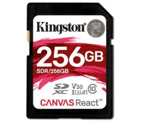 Kingston Canvas React SDXC 256GB