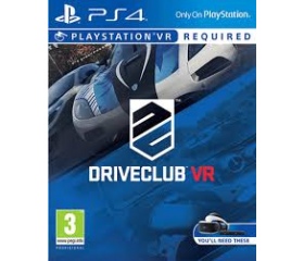 PS4  Playstation VR DriveClub
