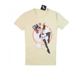 Fallout T-Shirt "Nuka Cola Pinup" Beige, M