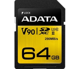 Adata Premier One SDXC 64GB UHS-II U3 CL10