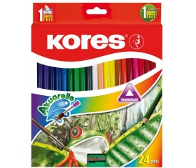 Kores Akvarell ceruza készlet, 24 szín
