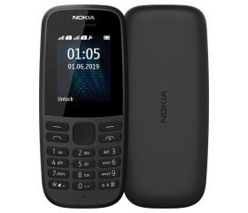 Nokia 105 (2019) Dual SIM Fekete
