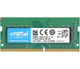 SODIMM DDR4 4GB 2400MHz Crucial CL17