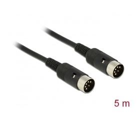 Delock Cable DIN 5 pin male > DIN 5 pin male 5.0 m