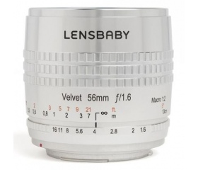 Lensbaby Velvet 56 f/1.6 (Nikon) ezüst