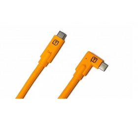 TetherPro USB-C to USB-C (derékszögbe hajlított)