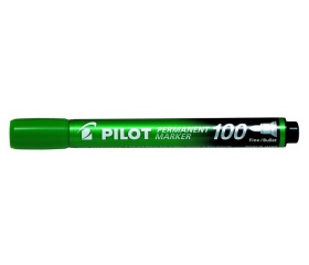 Pilot Alkoholos marker, 1 mm, kúpos, zöld
