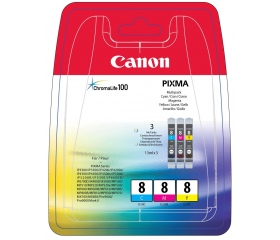 Canon CLI-8 C/M/Y Multipack blister