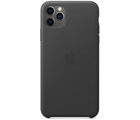 Apple iPhone 11 Pro Max bőrtok fekete
