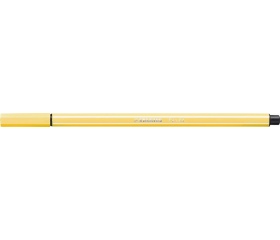 Stabilo Rostirón, 1 mm, "Pen 68", sárga