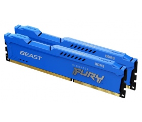Kingston Fury Beast DDR3 1600MHz CL10 8GB Kék Kit2