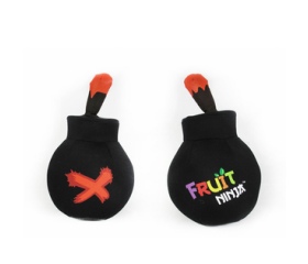 Fruit Ninja plüss hanggal 13cm Bomba