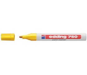 Edding Lakkmarker, 2-4 mm,  "750", sárga