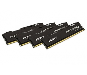 Kingston HyperX Fury Black DDR4 2666MHZ 16GB KIT4
