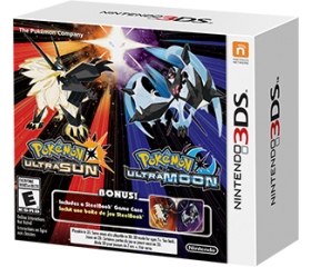 3DS Pokémon Ultra Sun Steelbook Edition