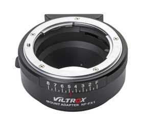 VILTROX Nikon F- Fujifilm X man bajonett átalakító