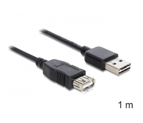 Delock EASY-USB 2.0-A apa > USB 2.0-A anya 1m