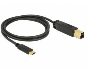 Delock USB 3.1 Gen2 (10 Gbps) kábel Type-C a B