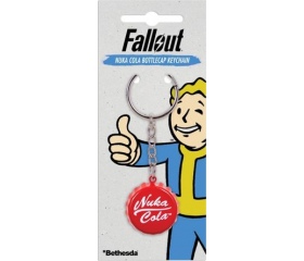 Fallout "Nuka Cola kupak" kulcstartó