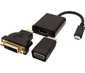 Value Display Adapter USB Type C > VGA/HDMI/DVI