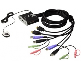 Aten CS692 2 portos USB HD Audio/Video