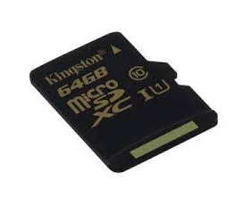 Kingston MicroSD 64GB Adapter nélkül CL10 UHS-I