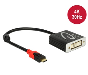 Delock USB Type-C apa > DVI anya (DP alt mode) 4K 