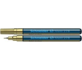 Schneider Lakkmarker, 0,8 mm, "Maxx 278", arany